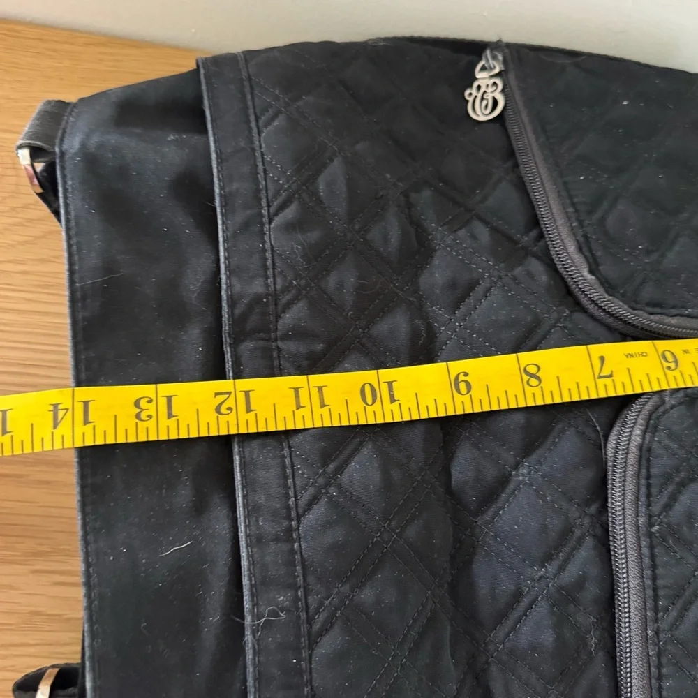 Vera Bradley Black Quilted Women's Crossbody Bag - Picture 12 of 12